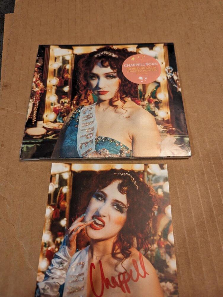 Chappell Roan The Rise And Fall Of A Midwest Princess sealed CD With Hand Signed